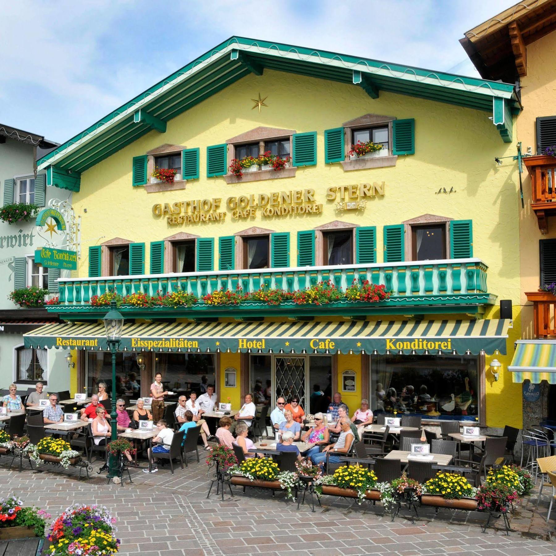 Hotel Goldener Stern อับเทเนา ภายนอก รูปภาพ
